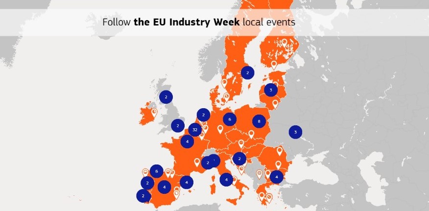 Ευρωπαϊκή Εβδομάδα Βιομηχανίας: τοπικές εκδηλώσεις