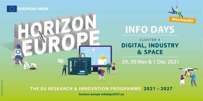 Εκδηλώσεις ενημέρωσης και δικτύωσης για τον Ορίζοντα Ευρώπη “Cluster 4 – Digital, Industry & Space”