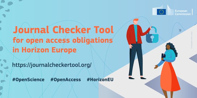 Νέα έκδοση του Journal Checker Tool προσαρμοσμένη στον Ορίζοντα Ευρώπη