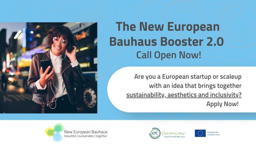 Το ΕΙΤ ανακοινώνει ενίσχυση επιχειρήσεων μέσω του Νέου Ευρωπαϊκού Bauhaus