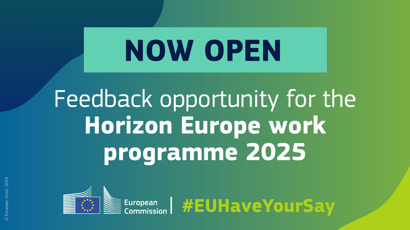 Δυνατότητα ανατροφοδότησης του Προγράμματος Εργασίας του Ορίζοντα Ευρώπη για το 2025